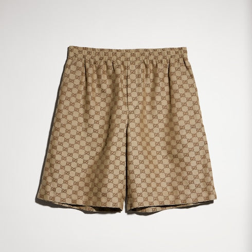 GG Supreme linen shorts