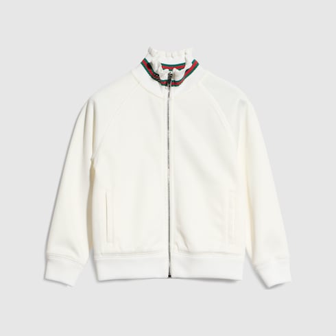Children's jersey zip jacket with Web