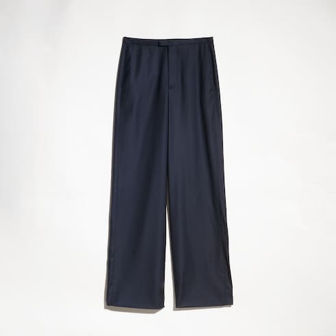 Light wool pants