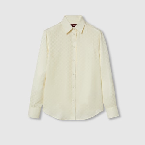 GG crêpe silk shirt