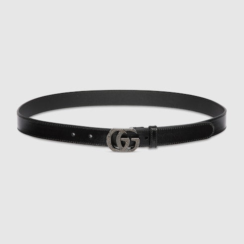 Belt with Double G buckle