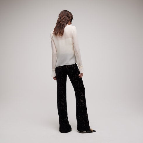 Light silk georgette shirt