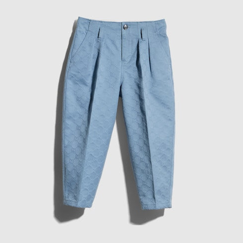 Children's GG gabardine pants