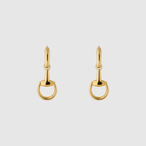 Gucci Horsebit 18k earrings