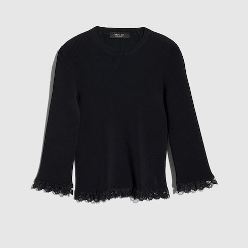 Fine matte viscose rib top