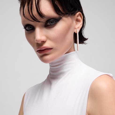 Long bar earrings