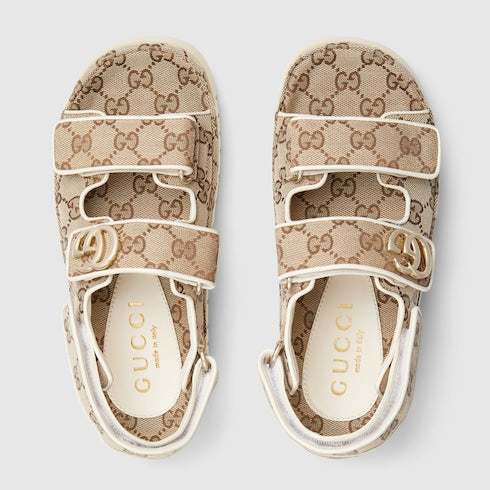 Women's sandal with Double G