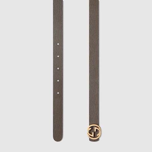 Reversible thin belt