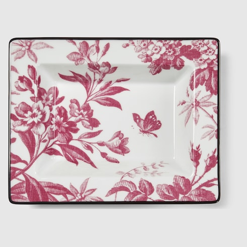 Herbarium print small trinket tray