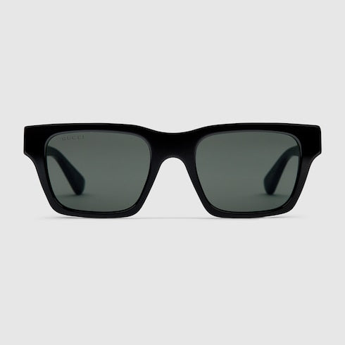 Rectangular frame sunglasses