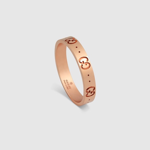 18k Rose Gold Icon Thin Band
