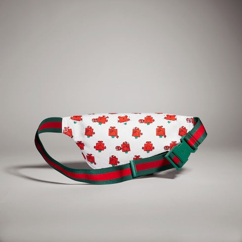 Children's printed GG belt bag
