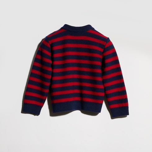 Baby striped wool sweater