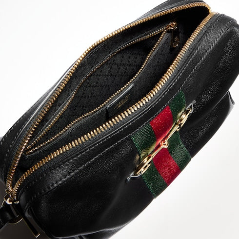 Gucci Horsebit Web small camera bag