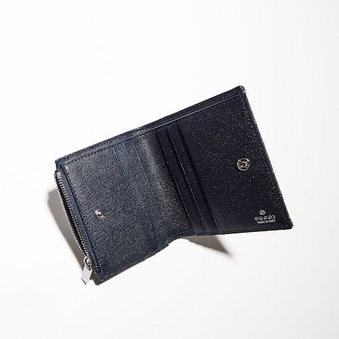 Small wallet with Gucci plaque