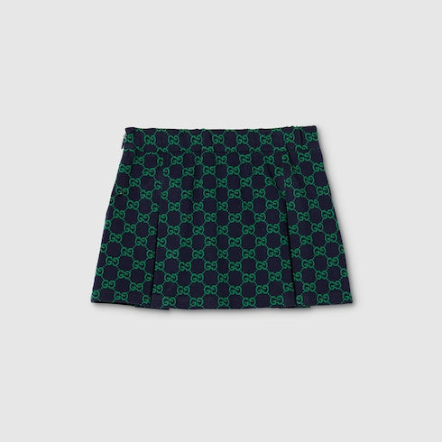 Children's GG cotton mini skirt