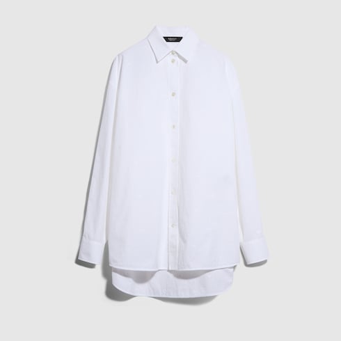 GG cotton poplin damier shirt