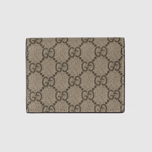 Bi-color GG Marmont small wallet