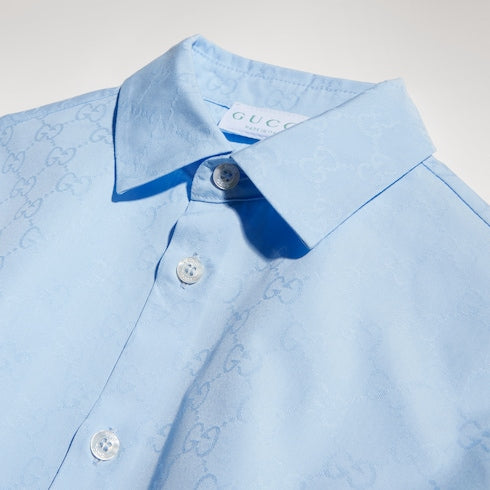 Children's GG poplin shirt