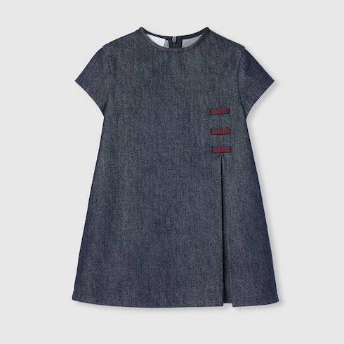 Children's denim dress with Web