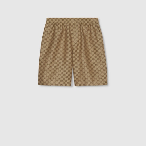 GG Supreme linen shorts