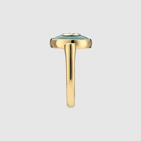 Gucci Interlocking 18k ring