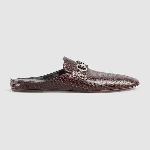 Women's Ragazzo python mule