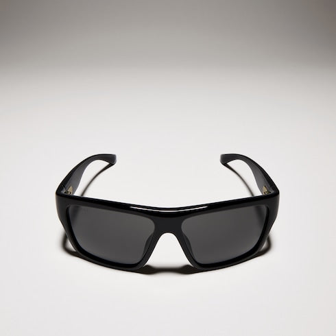 Geometric-frame sunglasses