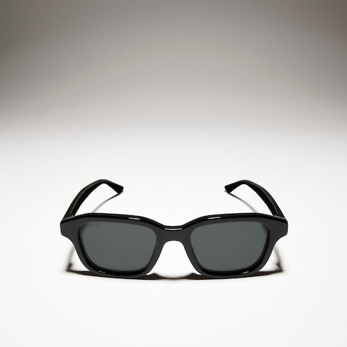 Rectangular-frame sunglasses