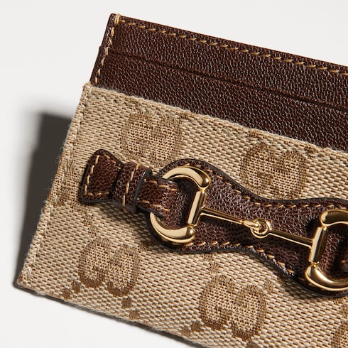 Card case with Horsebit