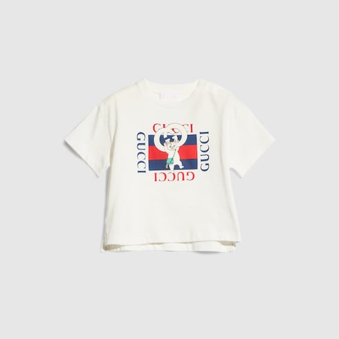 Baby cotton T-shirt with print