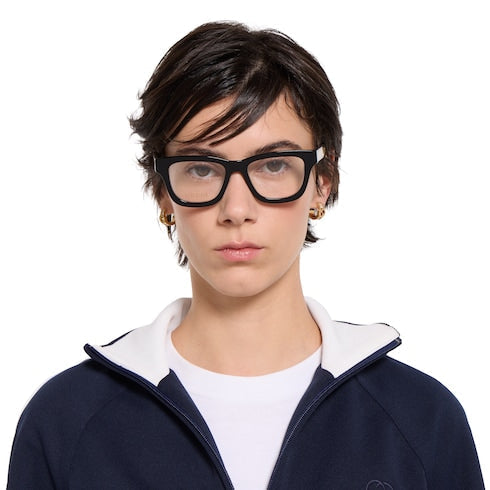 Cat-eye optical frame