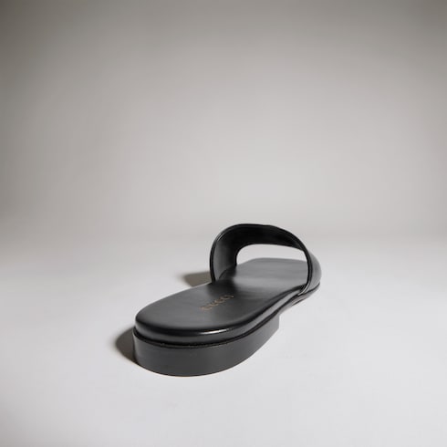 Women's slide sandal with Double G