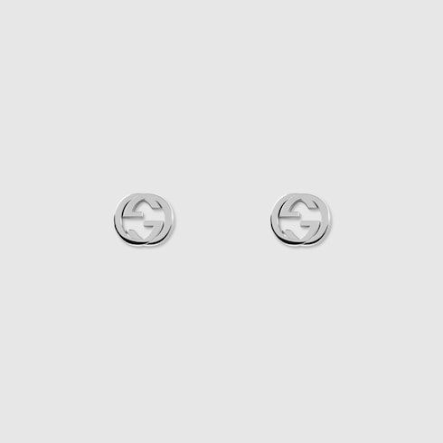Gucci Interlocking stud earrings