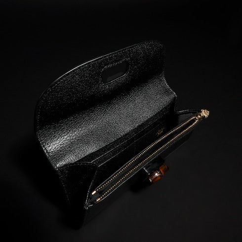 Long wallet with bamboo