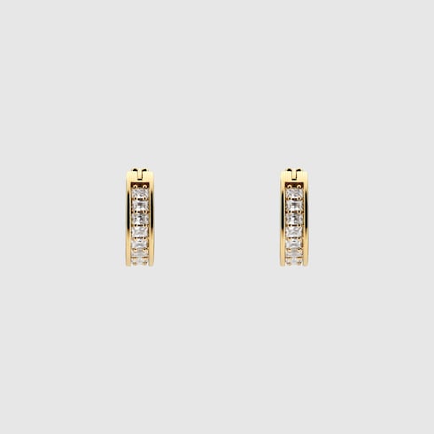 Gucci Blondie crystal mini earrings
