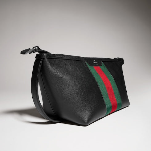 Mega Web Trademark small toiletry case