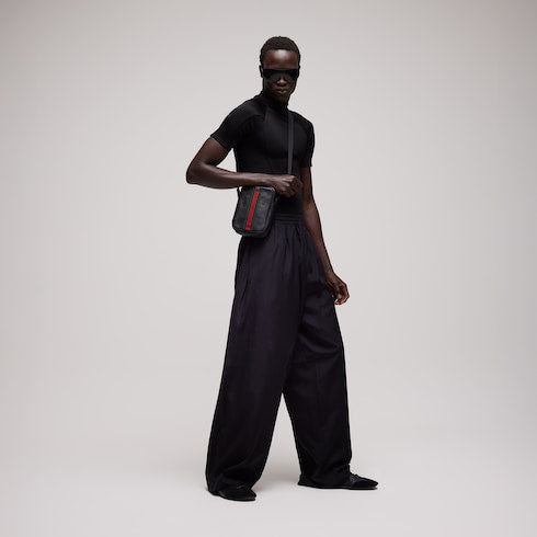 Cotton acetate faille pants