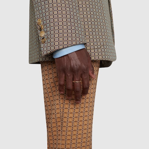 Gucci Link to Love 18k mirrored ring