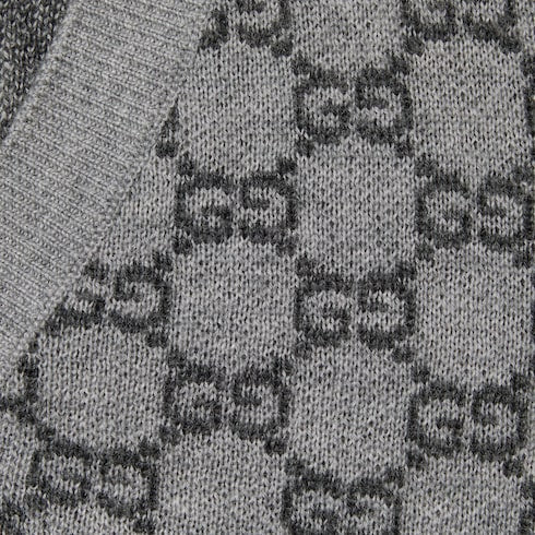 Baby GG wool jacquard cardigan