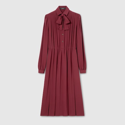 Silk crêpe de chine dress