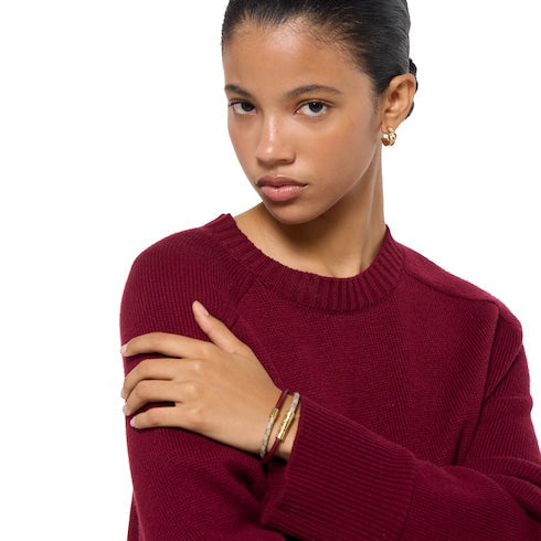 Double bracelet with GG detail