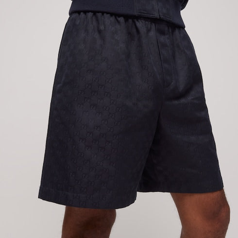 GG cotton canvas shorts