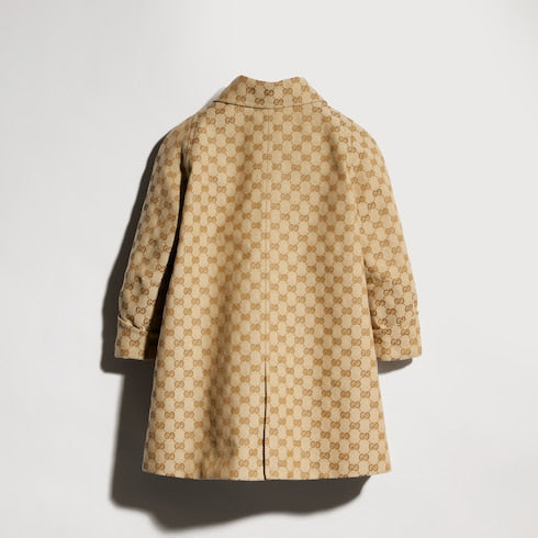 Children's GG canvas coat