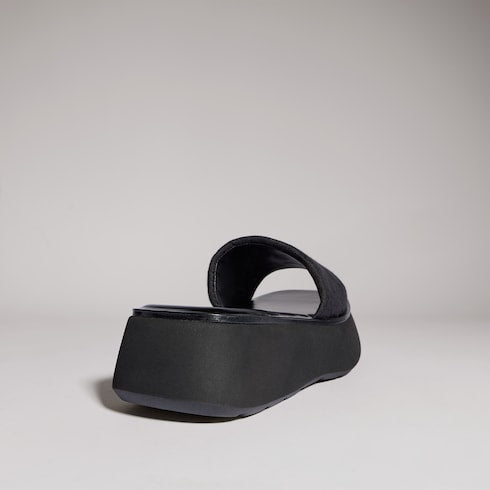 Women's flatform slide sandal
