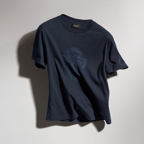 Cotton jersey T-shirt with Gucci crest