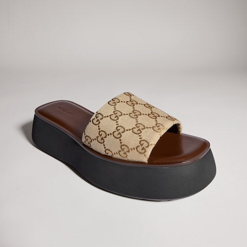 Women's flatform slide sandal