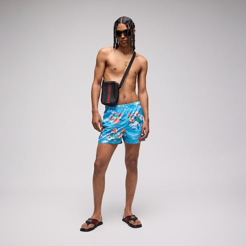 Men's thong sandal with Interlocking G