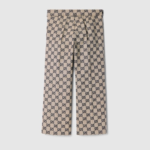 Children's GG canvas pants