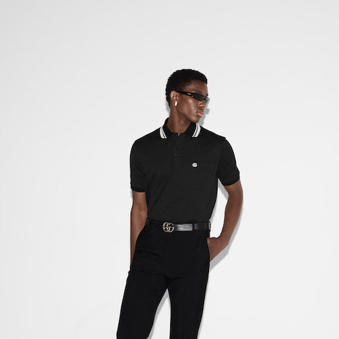 Cotton polo shirt